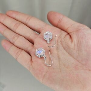 Real Moonstone Earrings New condition